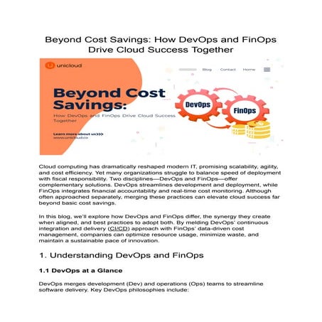 Beyond Cost Savings_ How DevOps and FinOps Drive Cloud Success Together.pdf