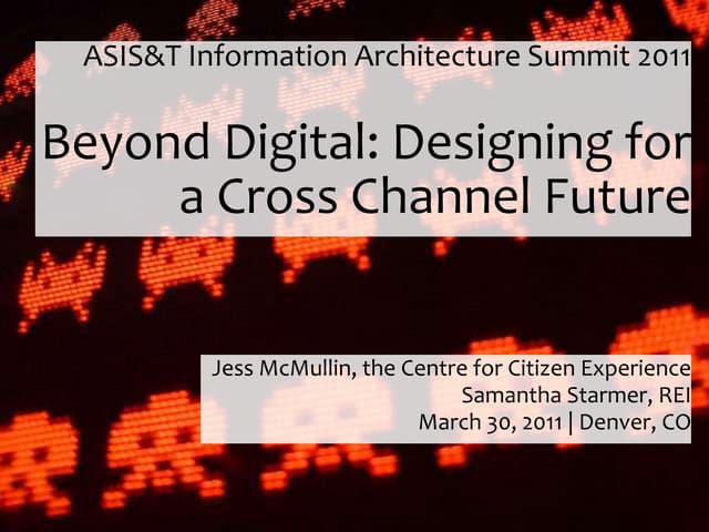 Beyond Digital - IAS Workshop 2011