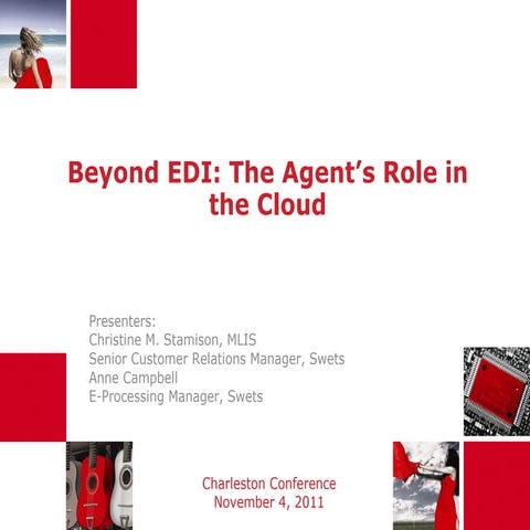 Beyond EDI: The Agent's Role in the Cloud