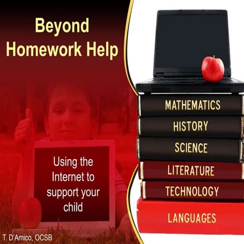 Beyond homework help