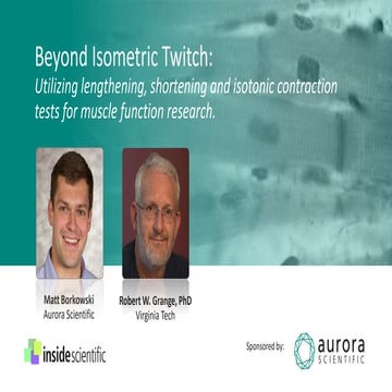 Beyond Isometric Twitch: Utilizing lengthening, shortening and isotonic contr...