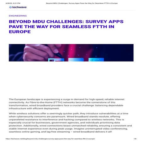 Beyond MDU Challenges_ Survey Apps Pave the Way for Seamless FTTH in Europe.pdf
