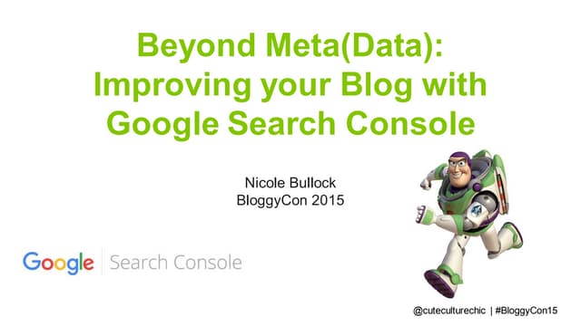 Beyond Meta(Data): Improving Your Blog With Google Search Console