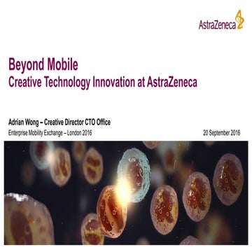 How AstraZeneca is Applying AI, Imaging & Data Analytics (AI-Driven ...
