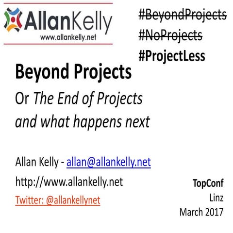 Beyond Projects/#NoProjects