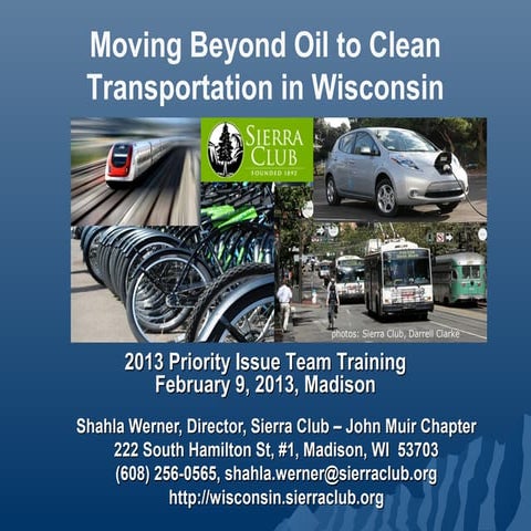 Beyond oil issuecommpresentation