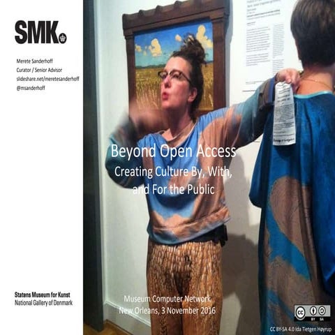 Beyond Open Access: Creating Culture By, With, and For the Public