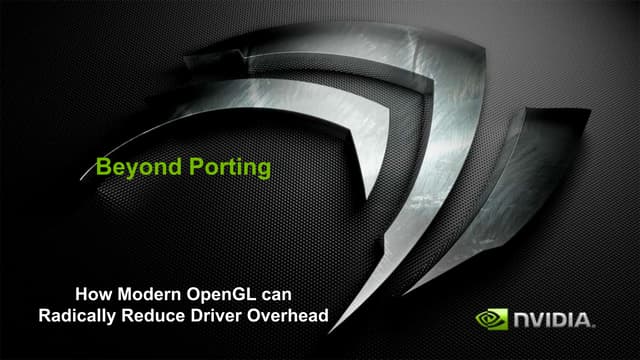Beyond porting