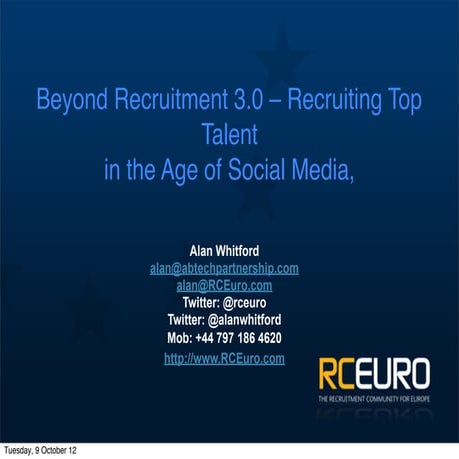 Beyond recruitment 3.0