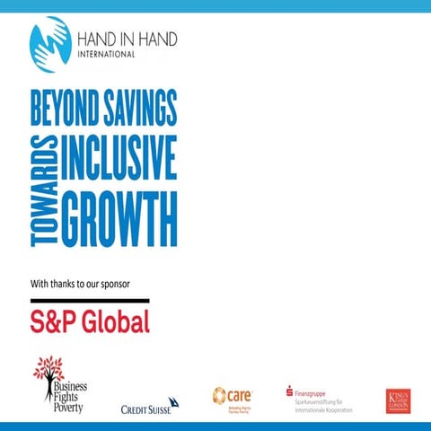 Beyond Savings:Towards Inclusive Growth powerpoint slides