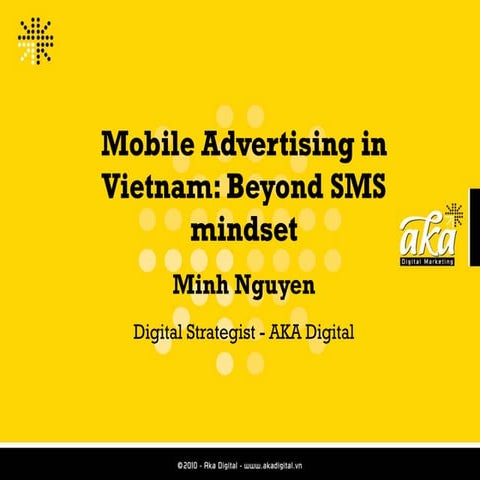Mobile Marketing Beyond SMS