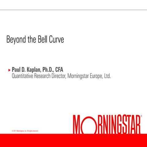 Beyond The Bell Curve