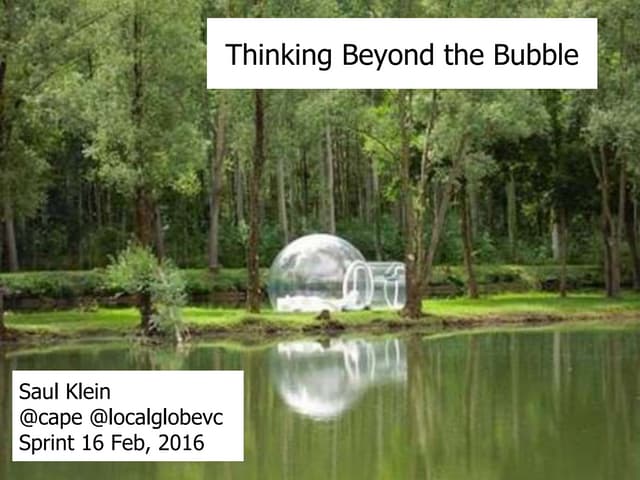 Beyond the Bubble  Feb 2016