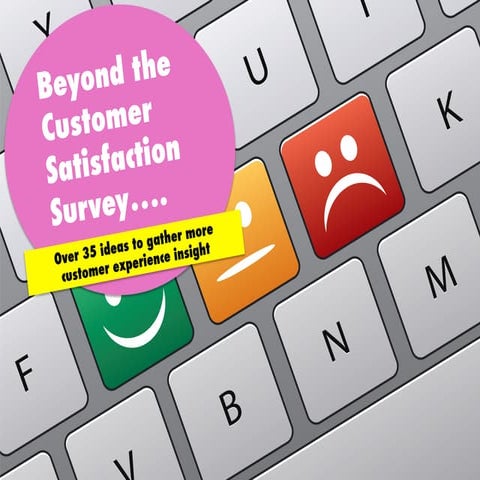 Beyond the Customer Satisfaction Survey - 35 ideas for customer insight