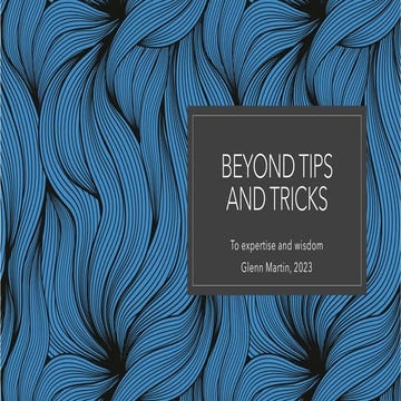 Beyond tips and tricks.pdf