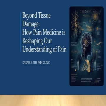 Beyond Tissue Damage: How Nociplastic Pain is Reshaping Our Understanding of ...