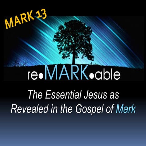 Beyond tomorrow   mark 13-1-13 - may 25, 2014