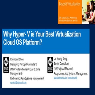 Why Hyper- V is Your Best Virtualiz...