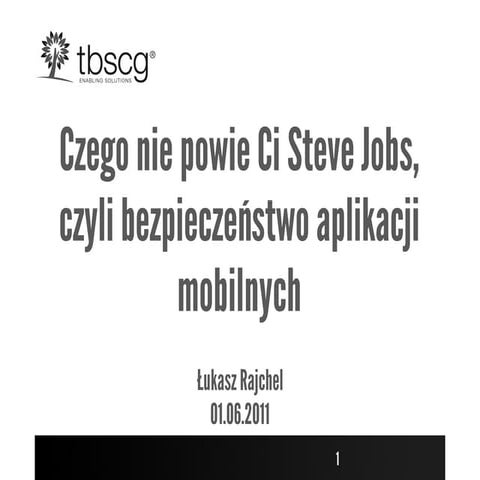 Bezpieczeństwo iOS