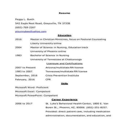 Resume Laura Frizzell | PDF