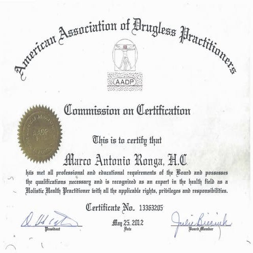 American Association of Drugless Practitioners - Holistic Health Practitioner Health Expert