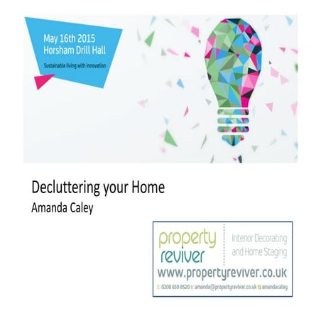 Decluttering Presentation for KLS | PDF