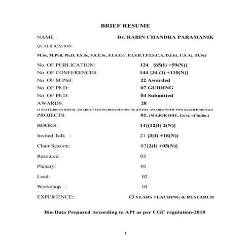 LATEST UPDATED RESUME 080512