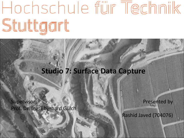 Surface Data Capture Image Matching