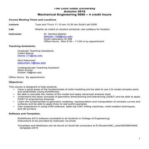 ME 5680 Autumn 2015 syllabus draft