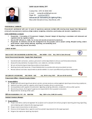 Procurement Resume senior project engineer consultant quality assurance procurement planning control project Procurement Executive Linkedin Procurement Resume procurement resume middot how to write a combination resume example combination resume happytom co communication marketing Procurement Executive Linkedin