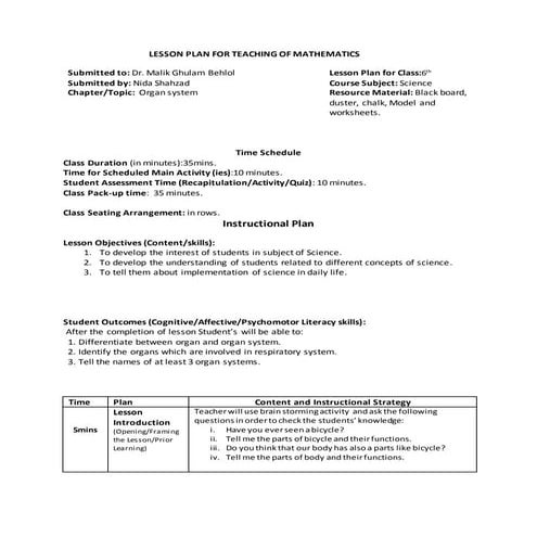 FINAL LESSON PLAN. | DOCX