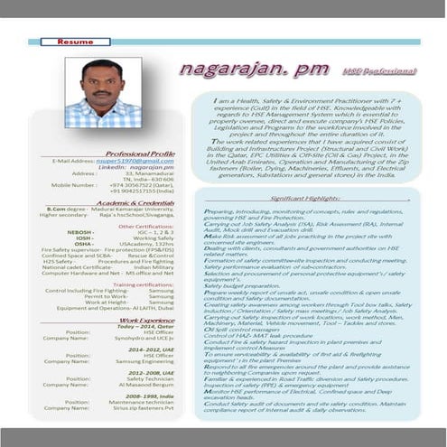 IOSH-Certificate | PDF