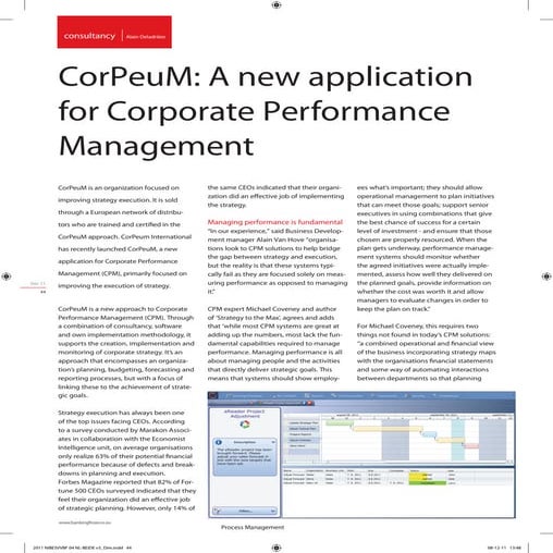 CorPeuM Press - Banking & Finance 