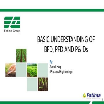Block flow diagrams, Process flow diagrams, and Process and Instrumentation D...