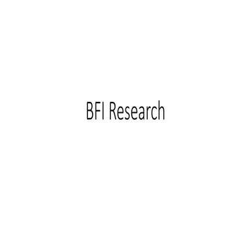 Bfi research