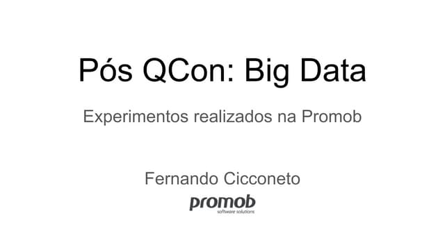 Pos-QCon-BigData