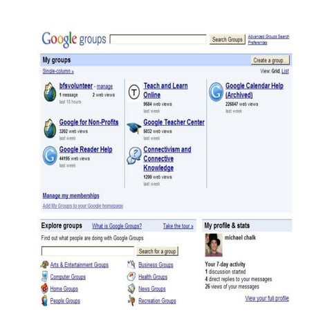 Broadband for Seniors (BFS) -    google groups