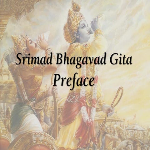 Bhagavad Gita Preface