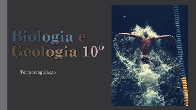 Bg 10   termorregulação
