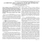 A SURVEY ON VARIOUS CLIR TECHNIQUES