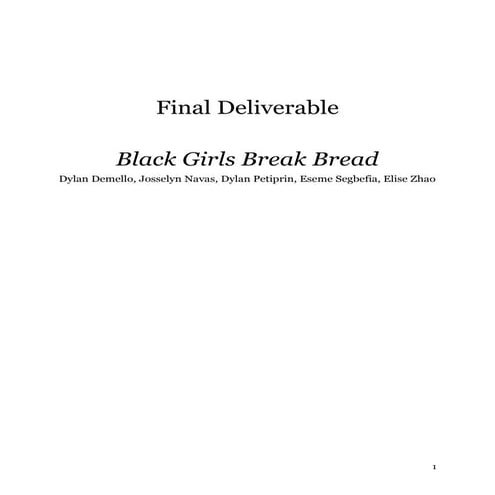 BGBB Final Deliverable