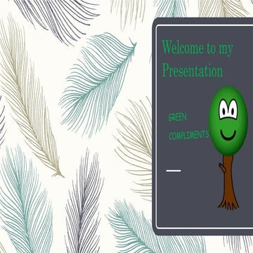 Make our city green presentation(1)