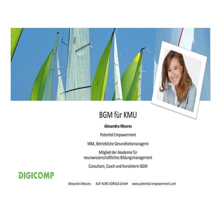 XING learningZ: Betriebliches Gesundheitsmanagement (BGM) für KMU