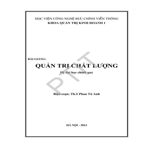 Bg quan tri chat luong