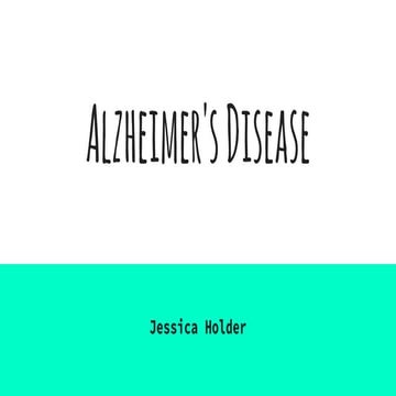 Alzheimer's disease