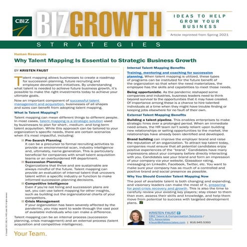 Why Talent Mapping Is Essential to Strategic Business Growth