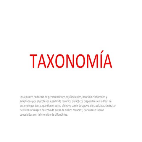 Bg taxonomia
