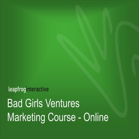 BGV Marketing Course Digital
