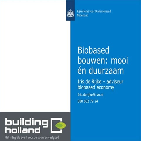 Biobased bouwen: mooi en duurzaam