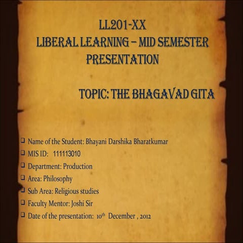 Bhagavad gita for all